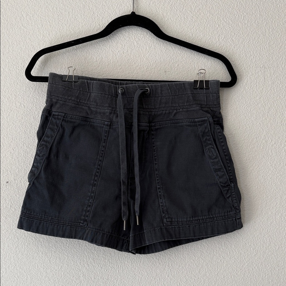 James Perse Cotton Women's Charcoal Shorts